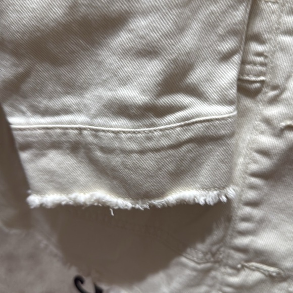 SANCTUARY Off-White Denim Flora Jacket NWT - Picture 3 of 7